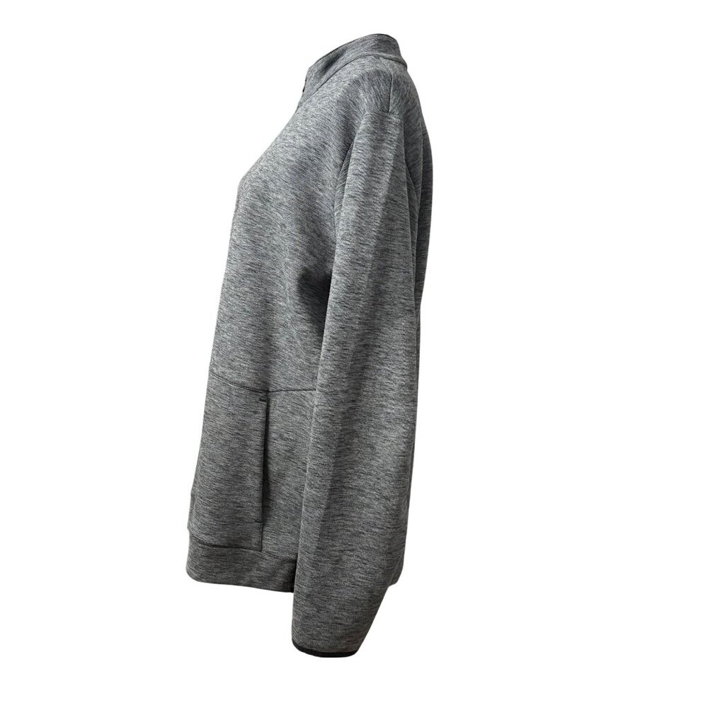 Mens Sport-Tek Gray Quarter-Zip Pullover Sweatshirt Size XL - Picture 2 of 12